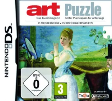 Art - Das Kunstmagazin Puzzle - Echter Puzzlespass fuer Unterwegs (Europe) (En,Fr,De,Es,It) box cover front